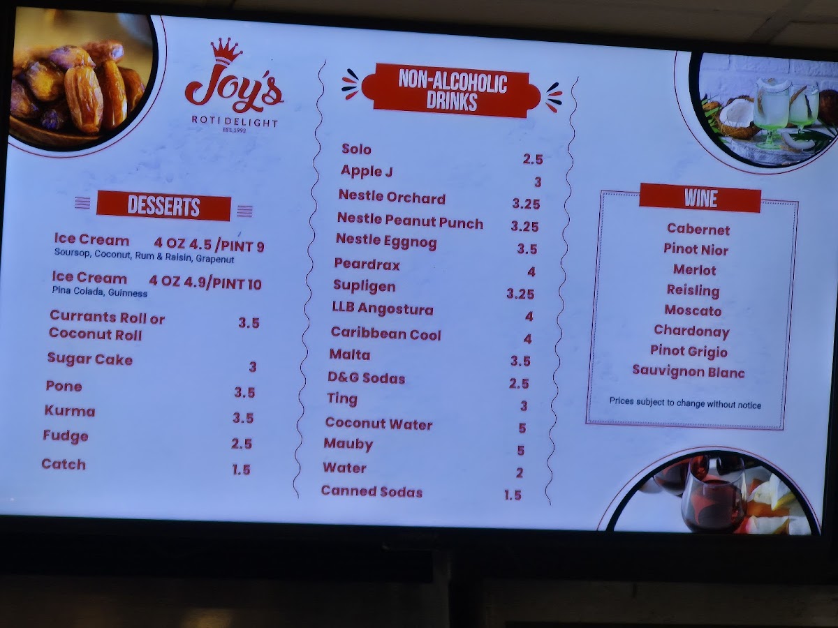 Joy's Roti Delight-Fl - 10