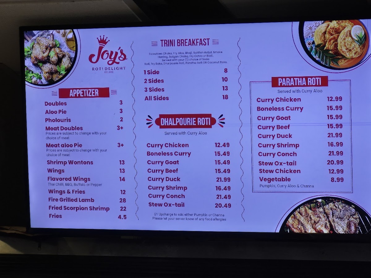 Joy's Roti Delight-Fl - 4