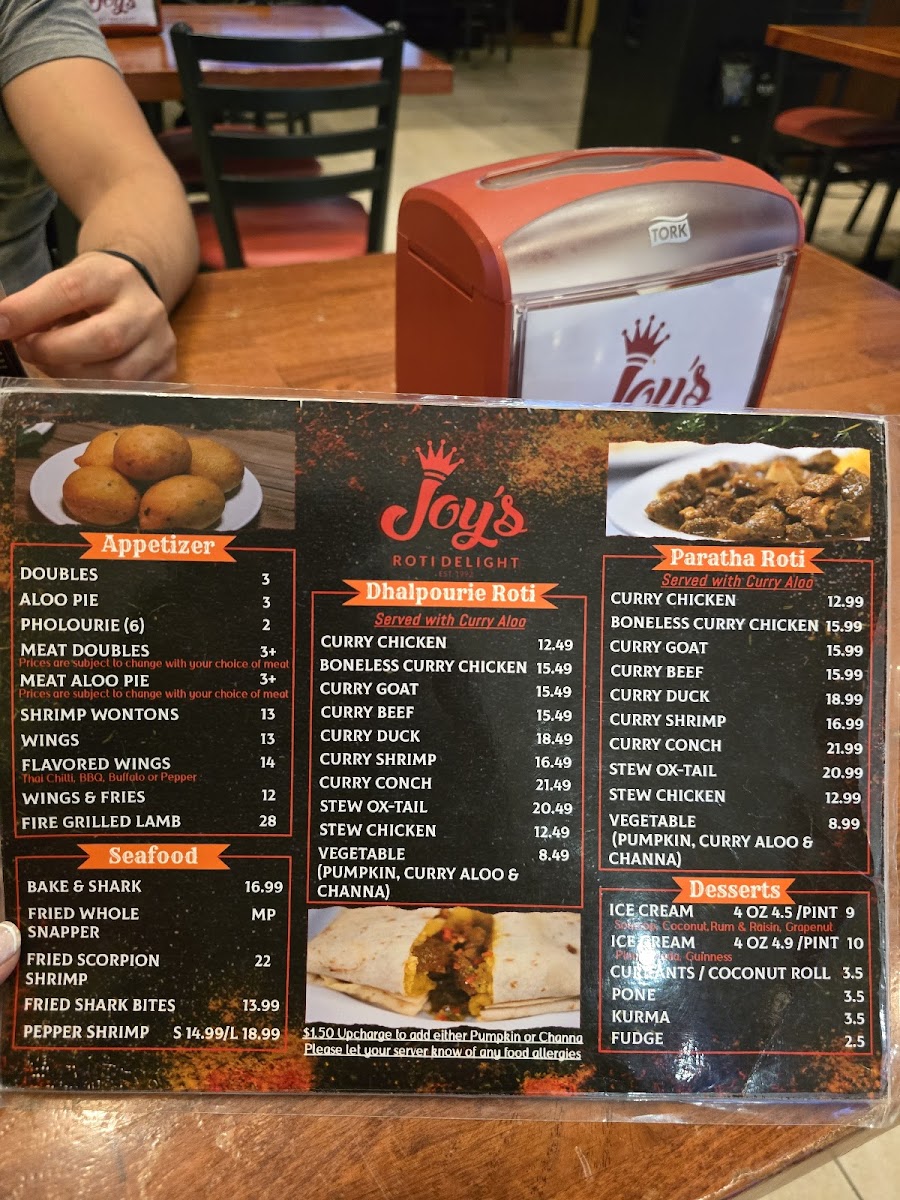 Joy's Roti Delight-Fl - 5