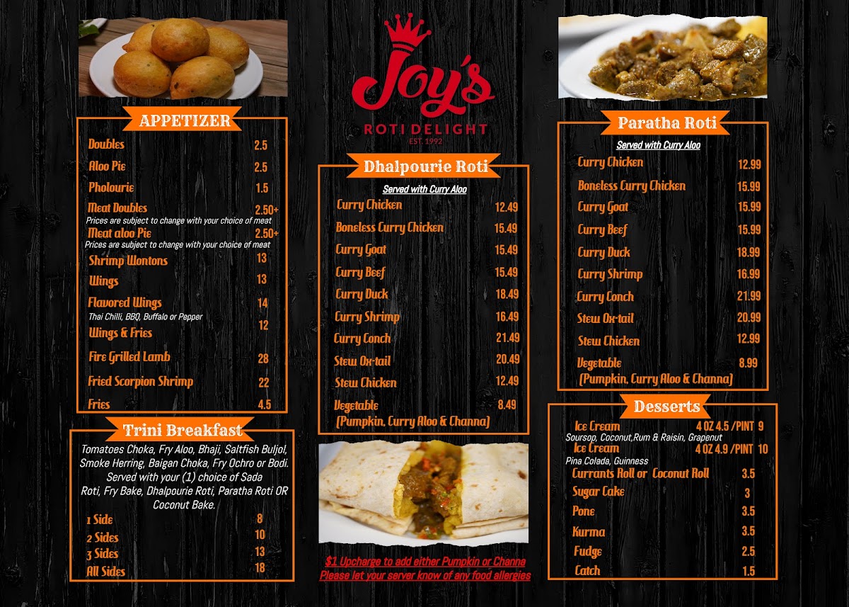 Joy's Roti Delight-Fl - 7