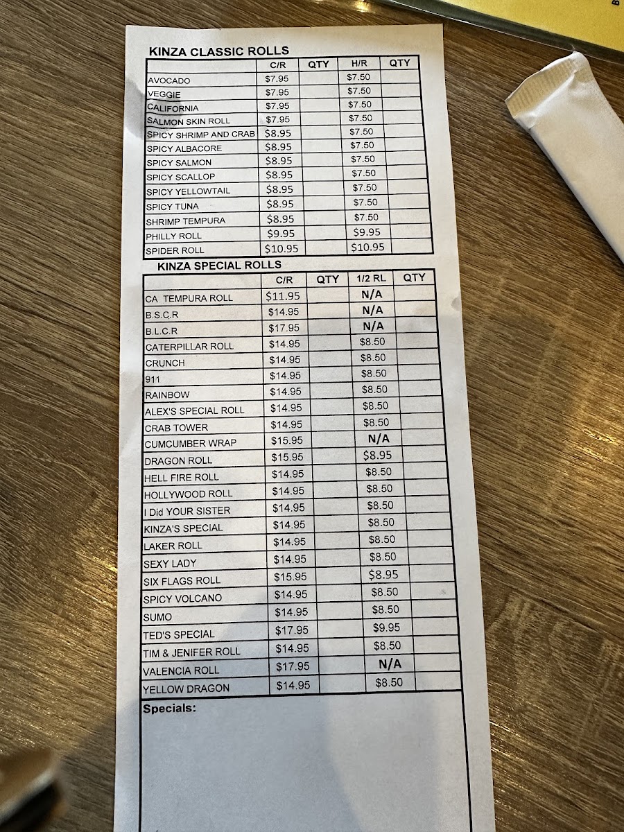 Kinza Sushi and Asian Izakaya - 3