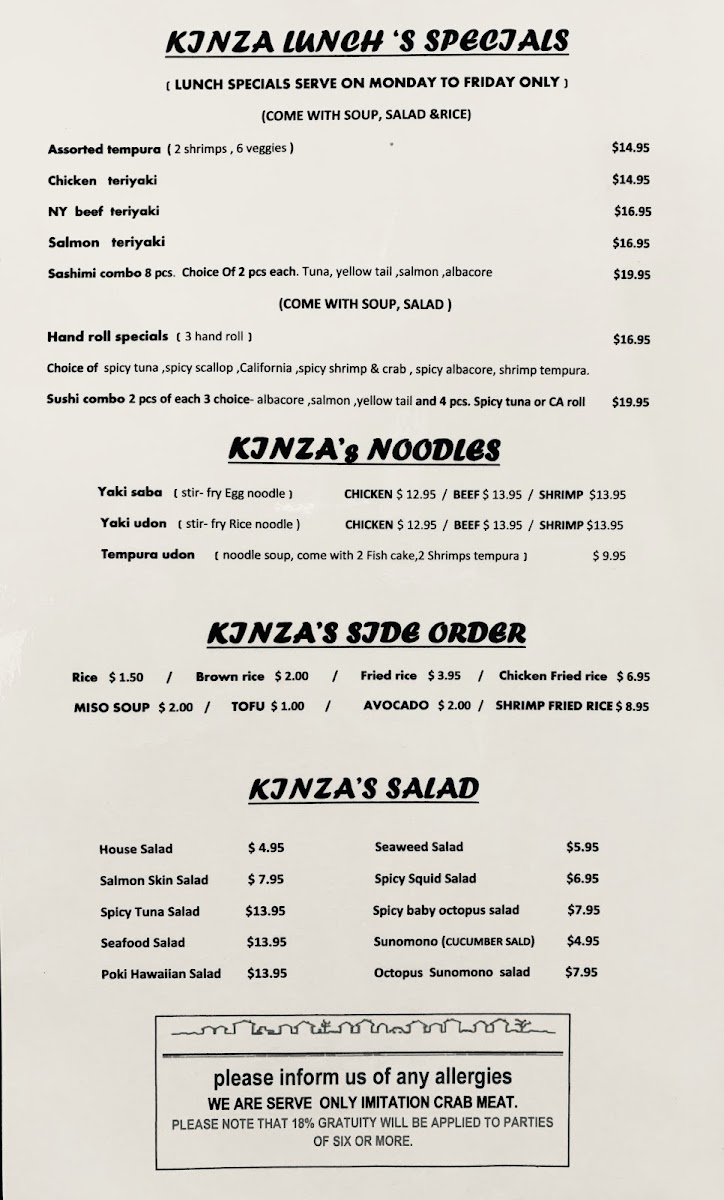 Kinza Sushi and Asian Izakaya - 5