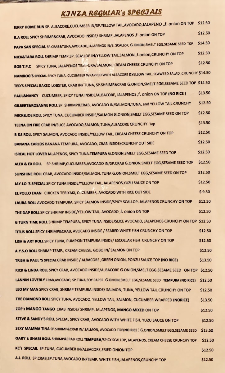 Kinza Sushi and Asian Izakaya - 8