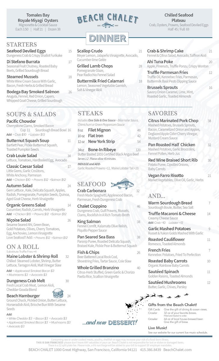 Beach Chalet Brewery and Restaurant - 1