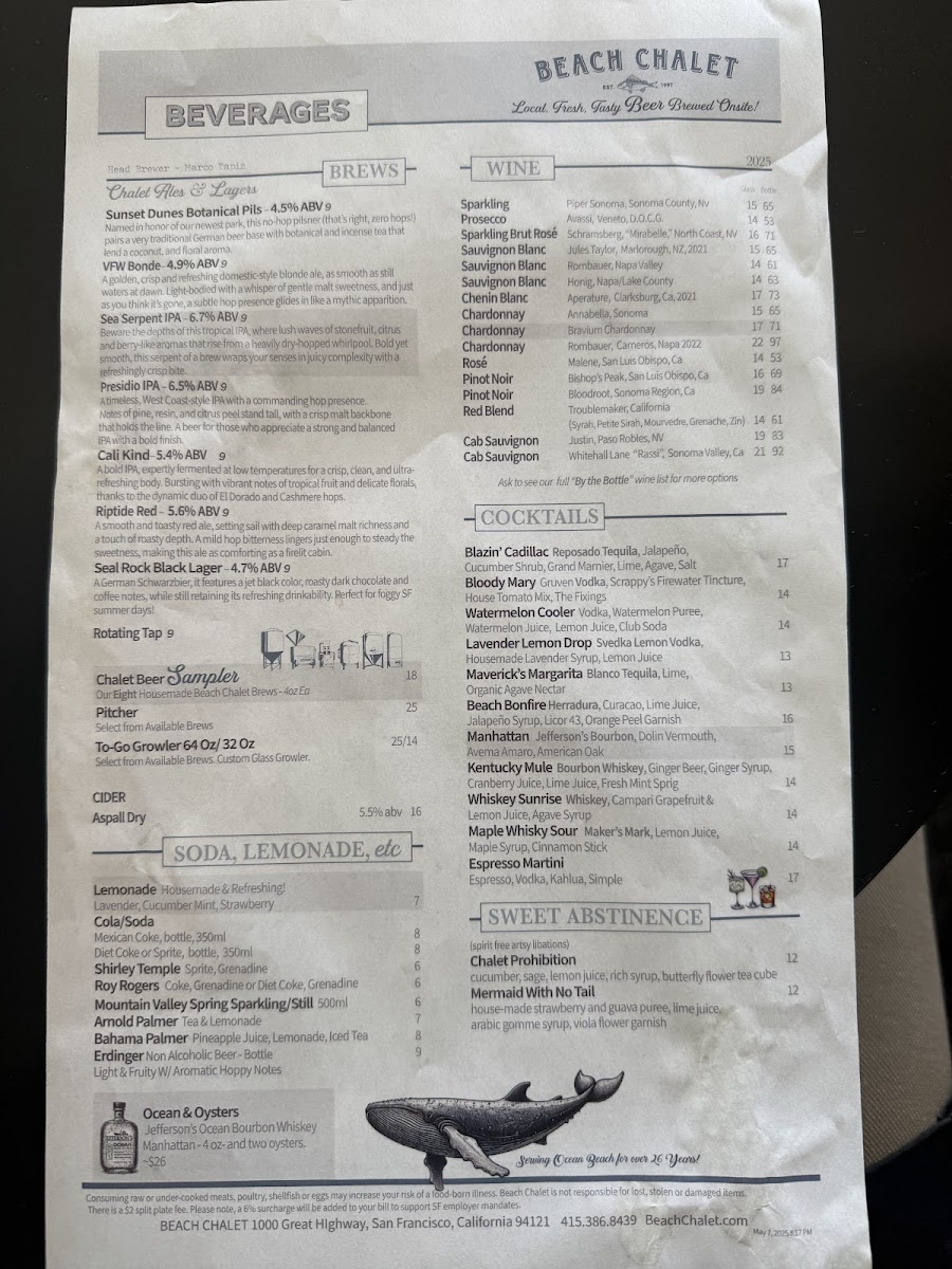 Beach Chalet Brewery and Restaurant - 10