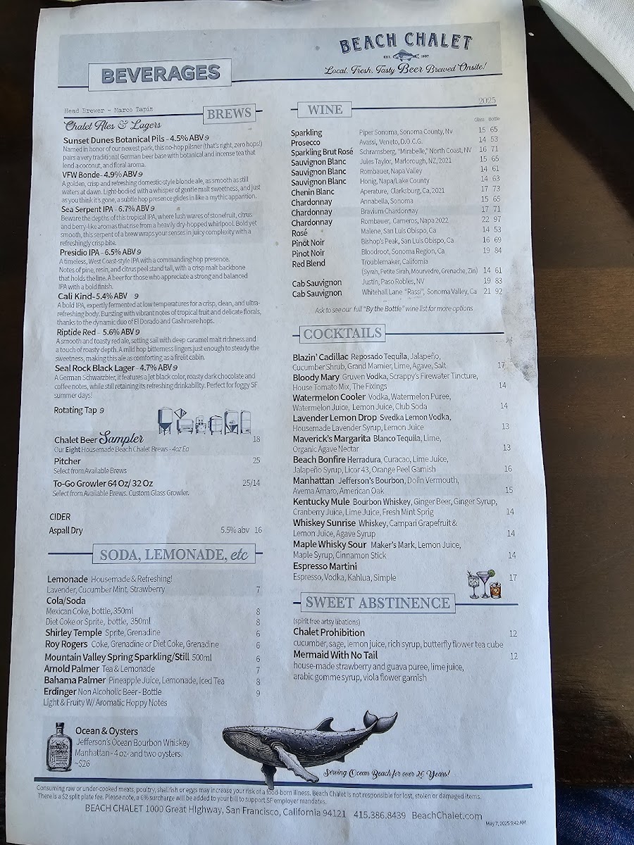 Beach Chalet Brewery and Restaurant - 6