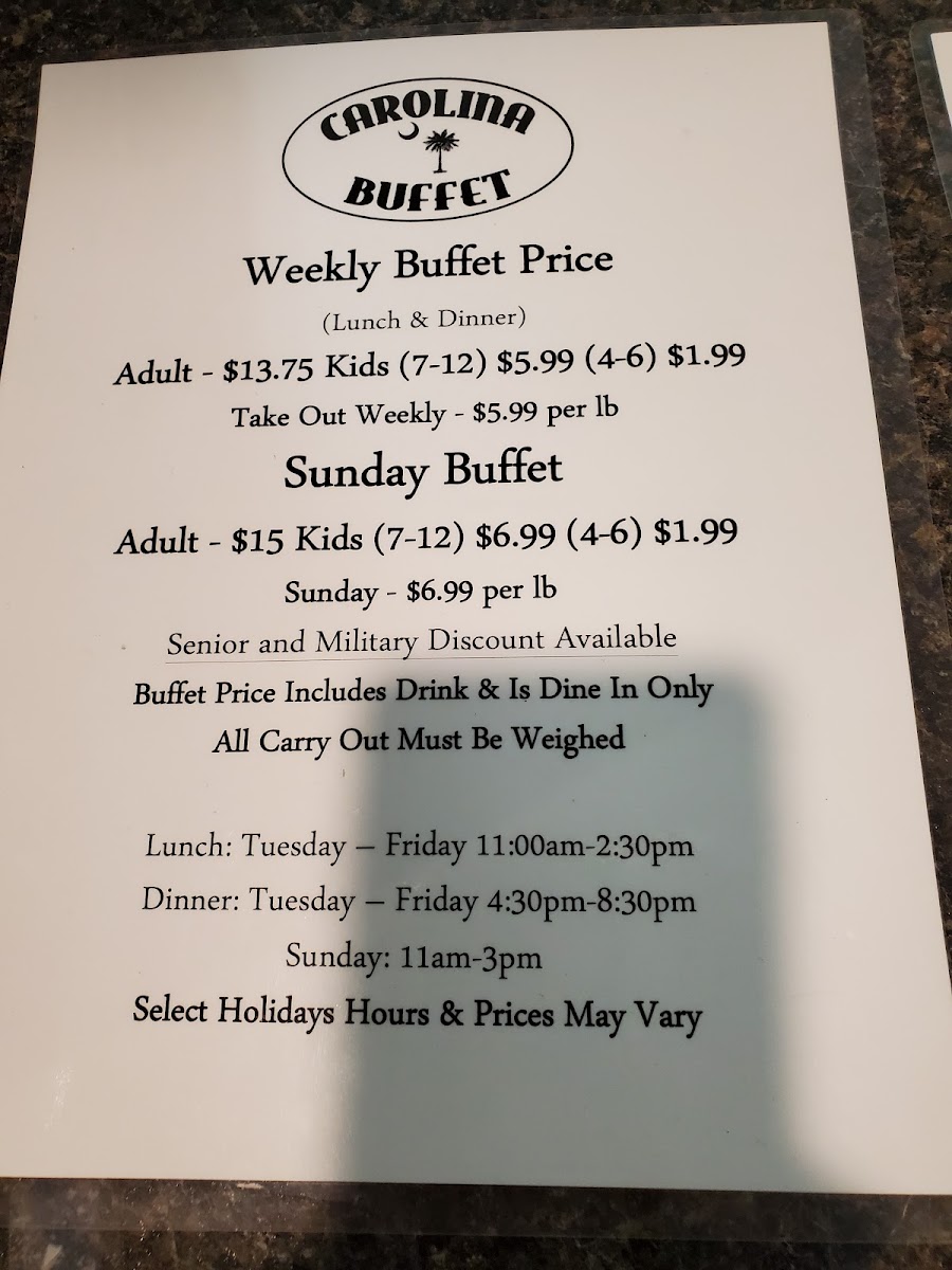 Carolina Buffet - 3