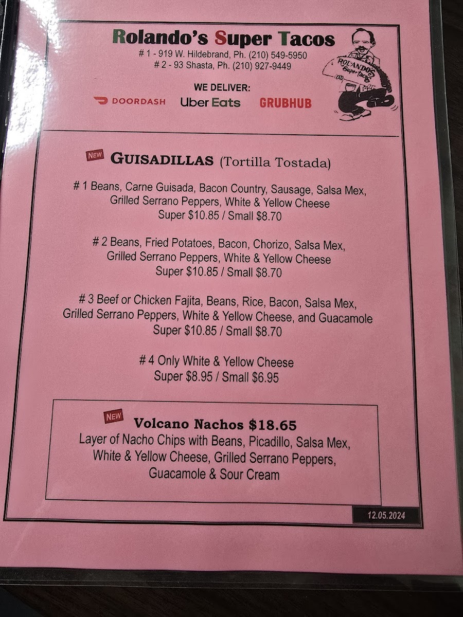 Rolando's Super Tacos # 1 - 5