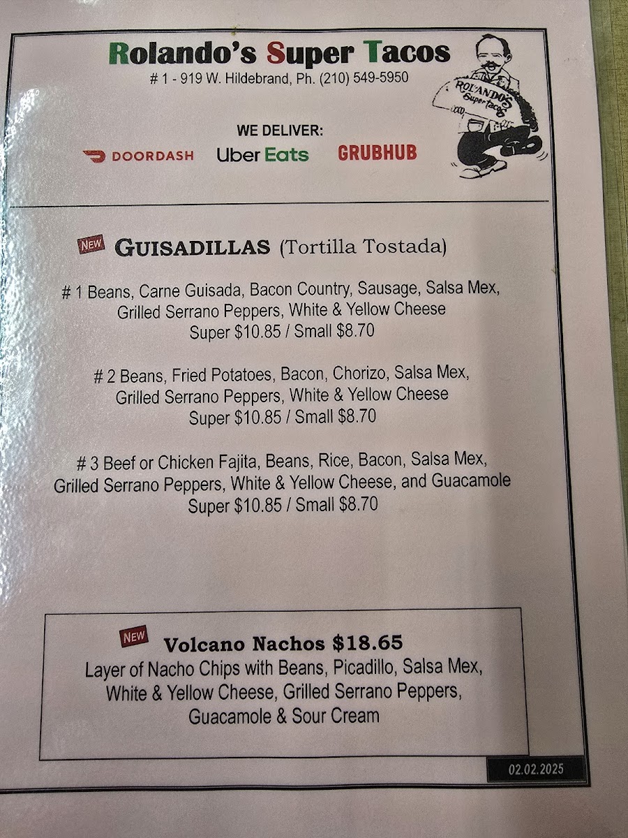 Rolando's Super Tacos # 1 - 6