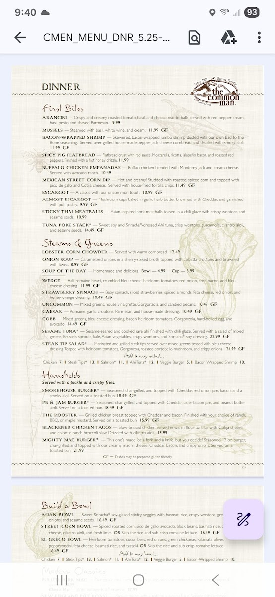 The Common Man Merrimack - 2