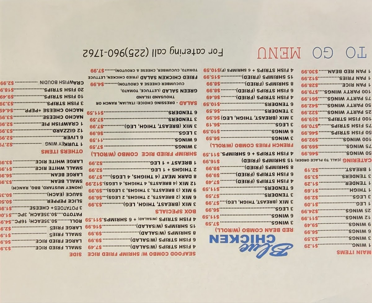 Blue Store Chicken - 5