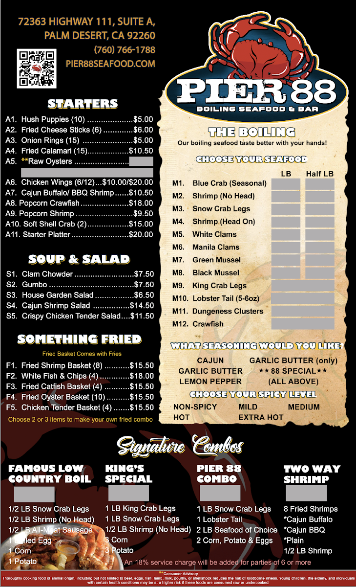 Pier 88 Boiling Seafood & Bar - 1