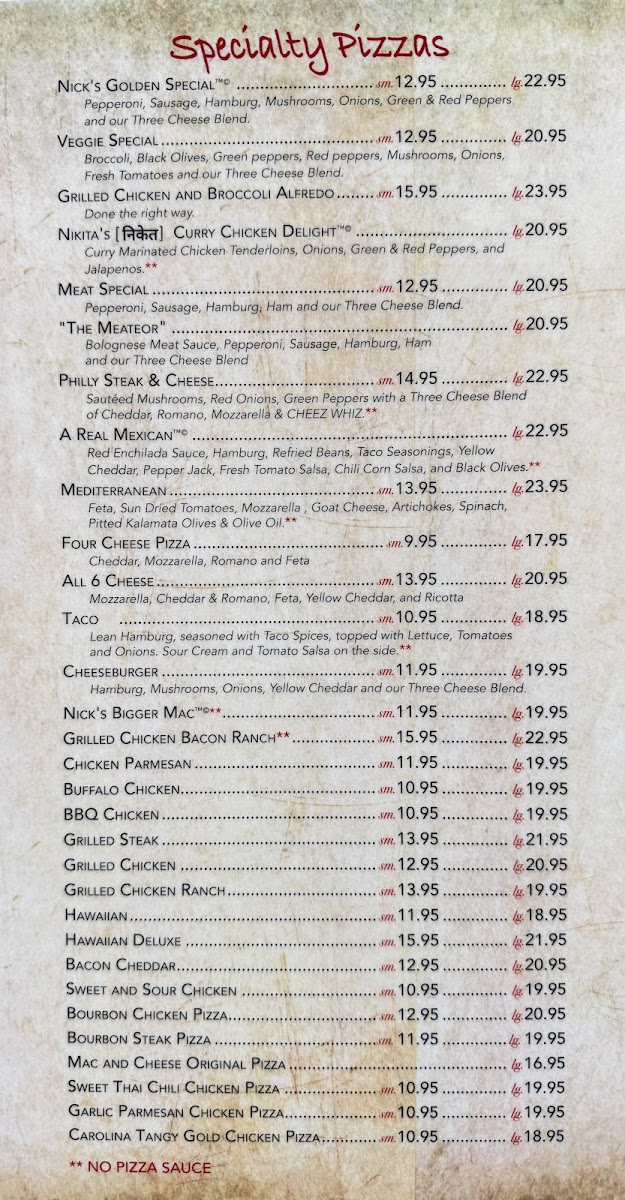 Nicks Golden Pizza and More - 2