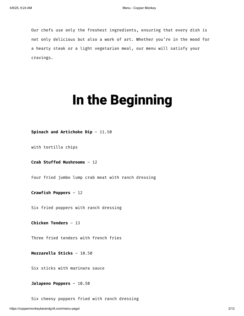 Copper Monkey Bar & Grill - 5