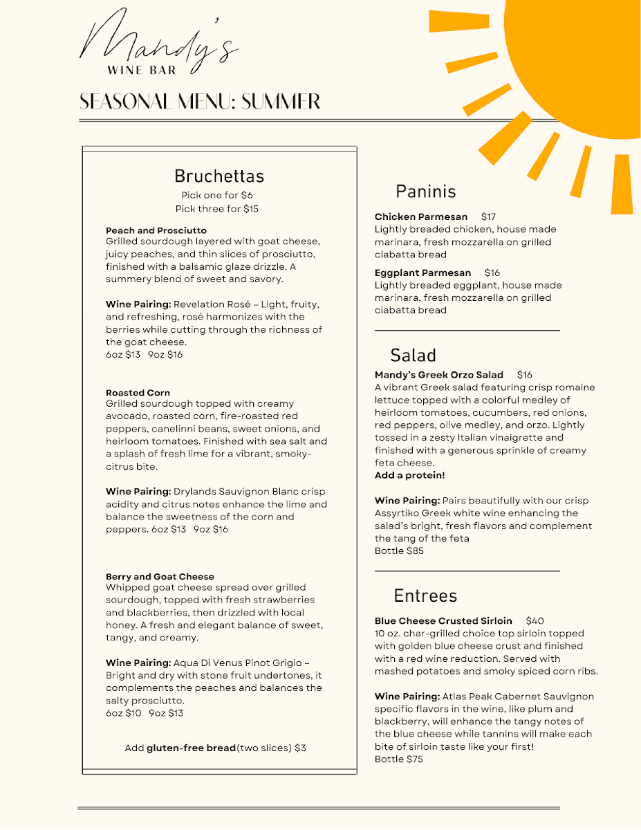 Mandy's Wine Bar - 1