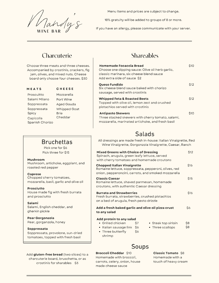 Mandy's Wine Bar - 6