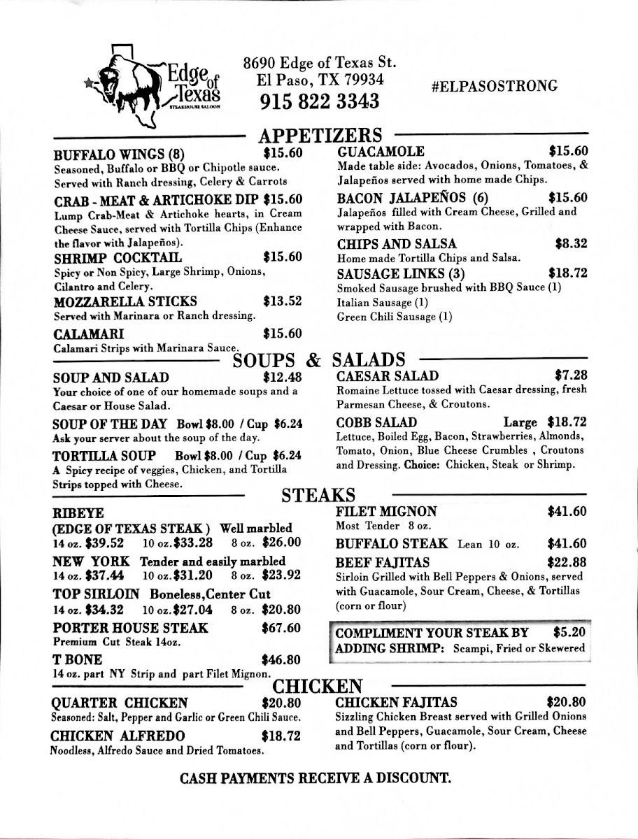 The Edge of Texas Steakhouse - 3