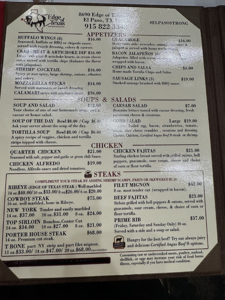 The Edge of Texas Steakhouse - 5