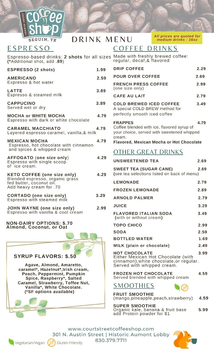 Court Street Coffee Shop - 1