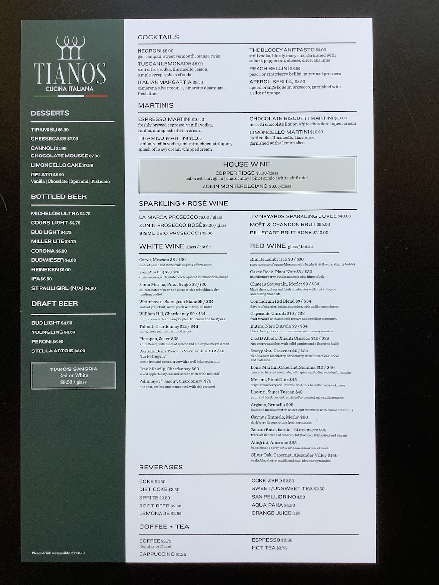 Tiano's Cucina Italiana - 5