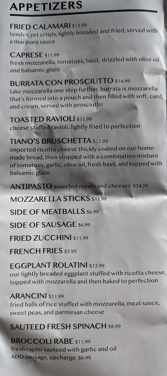 Tiano's Cucina Italiana - 9