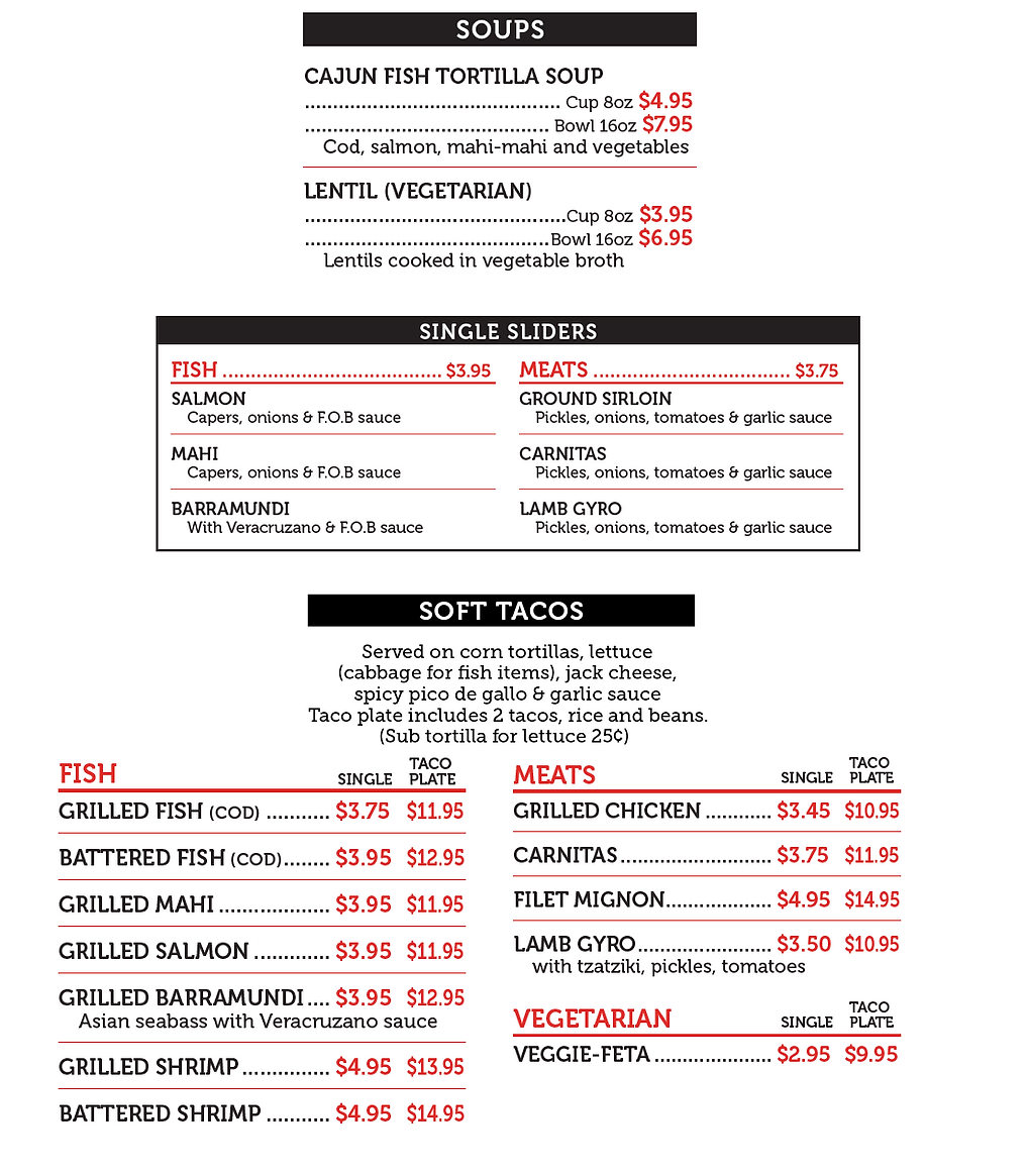 Fresh Off the Boat Fish Grill South Coast - 4