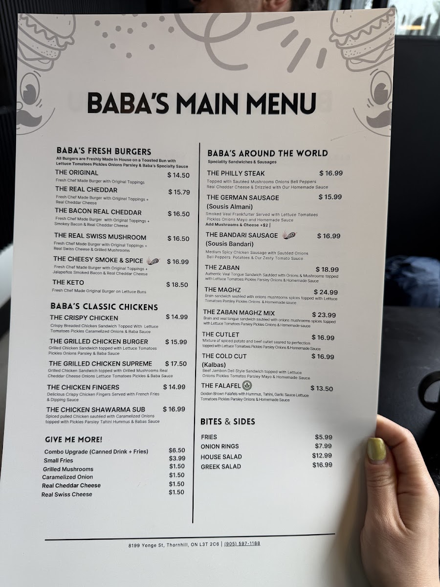 Baba's Burgers ,Sandwiches - 2