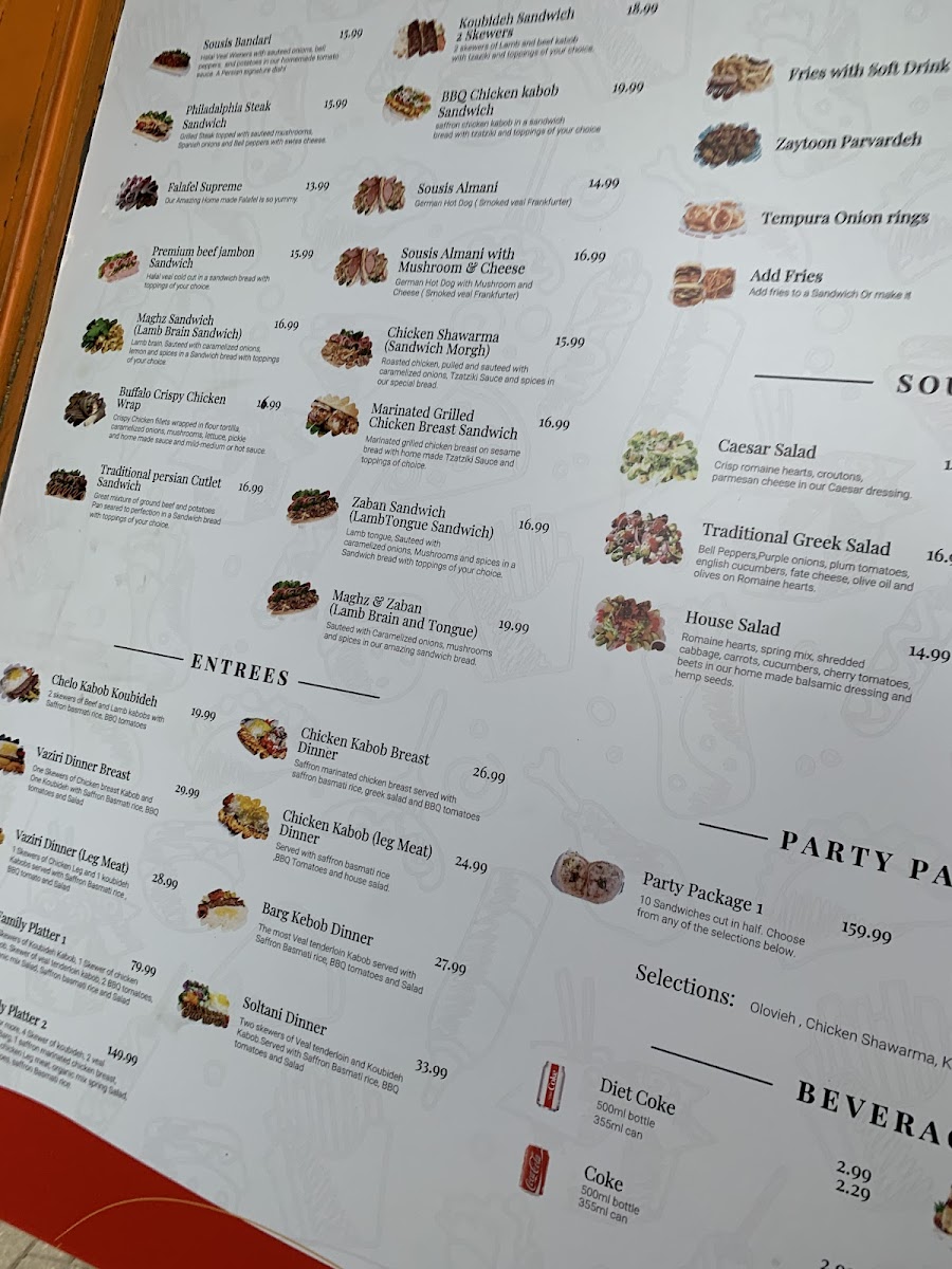 Baba's Burgers ,Sandwiches - 6