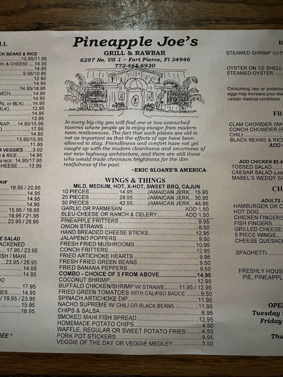 Pineapple Joe's Grill & Raw Bar - 3