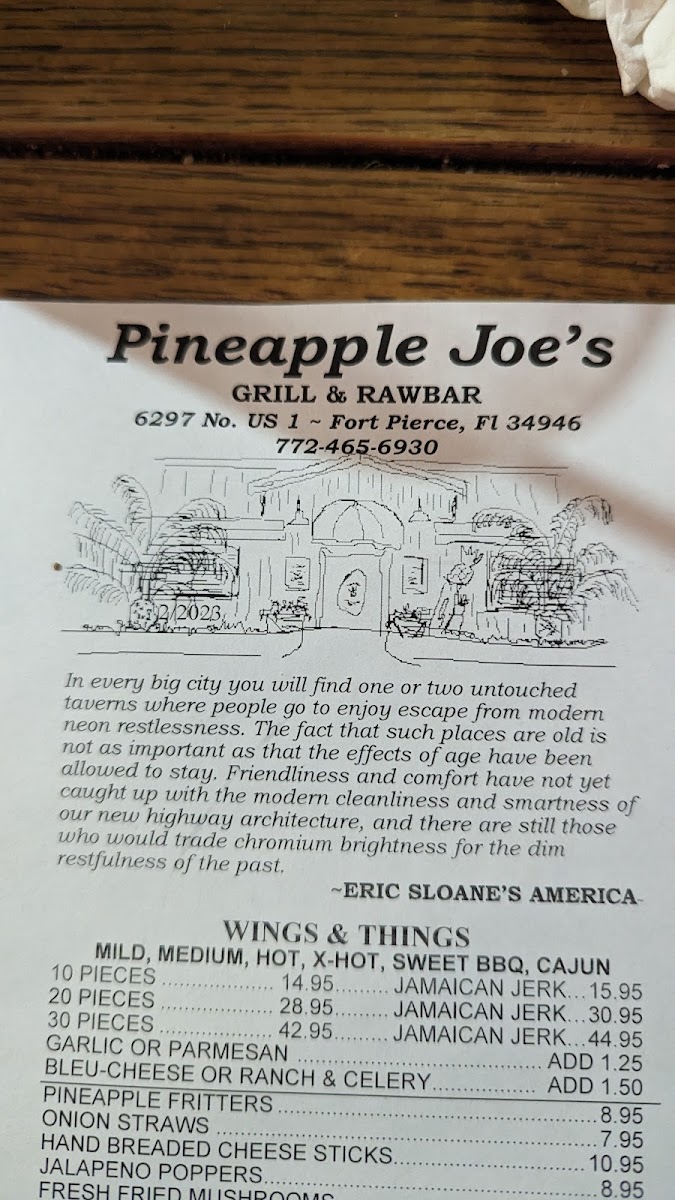 Pineapple Joe's Grill & Raw Bar - 5