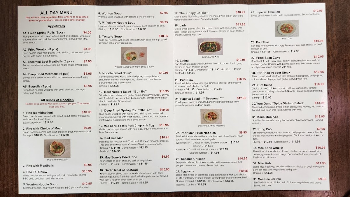 Mae Sone Noodle House - 6