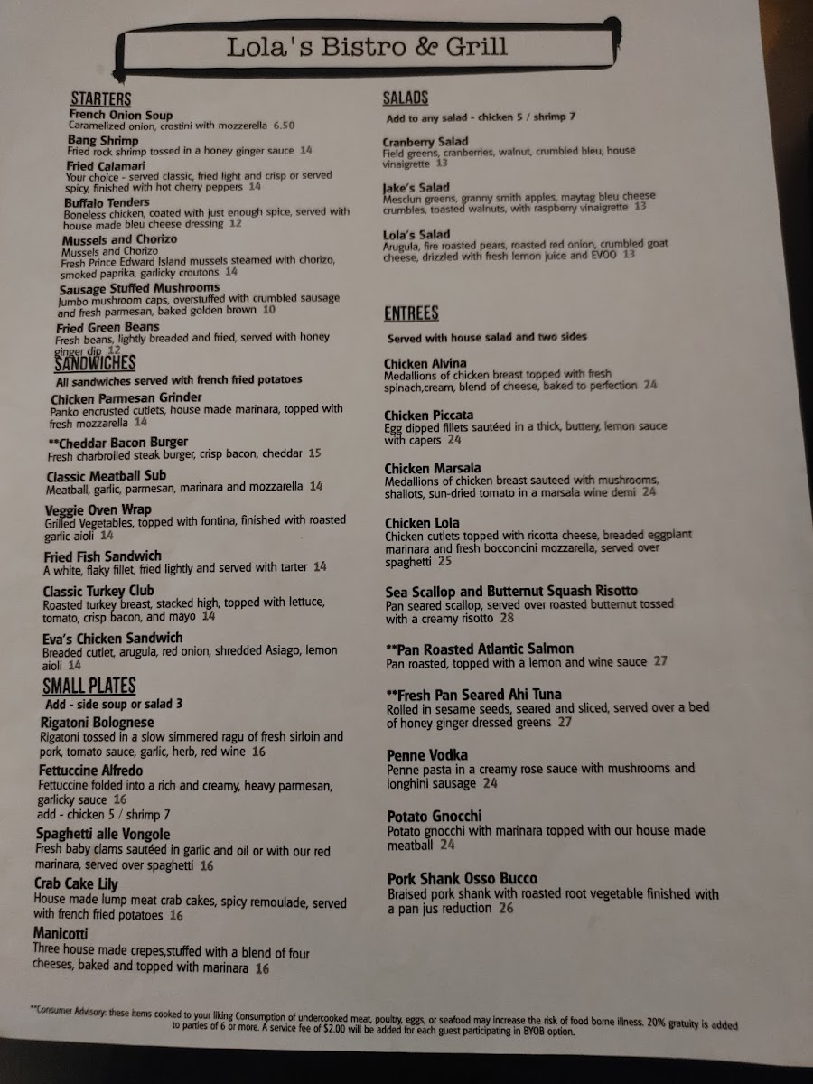 Lola's Bistro & Grill - 1