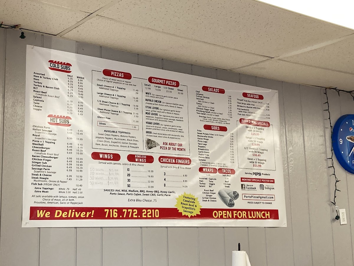 Ports Pizza & Subs - 1