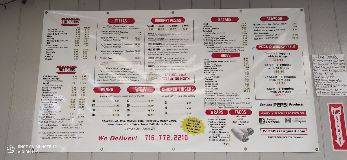 Ports Pizza & Subs - 7