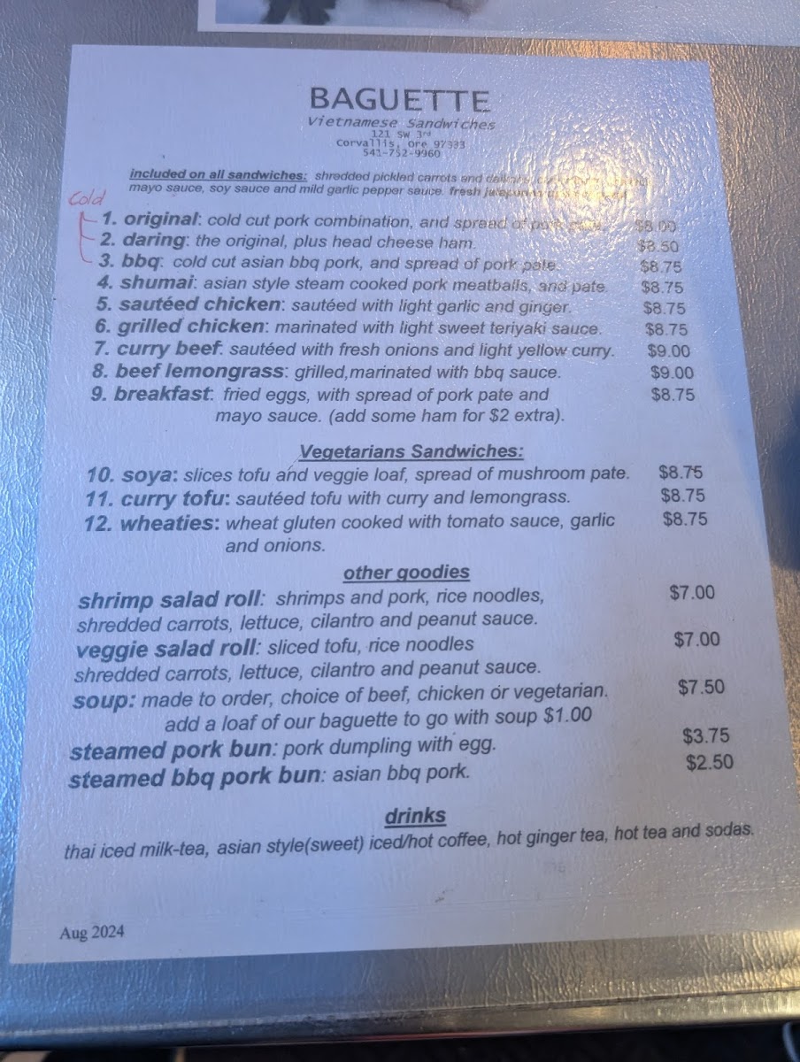 Baguette Vietnamese Sandwiches - 1