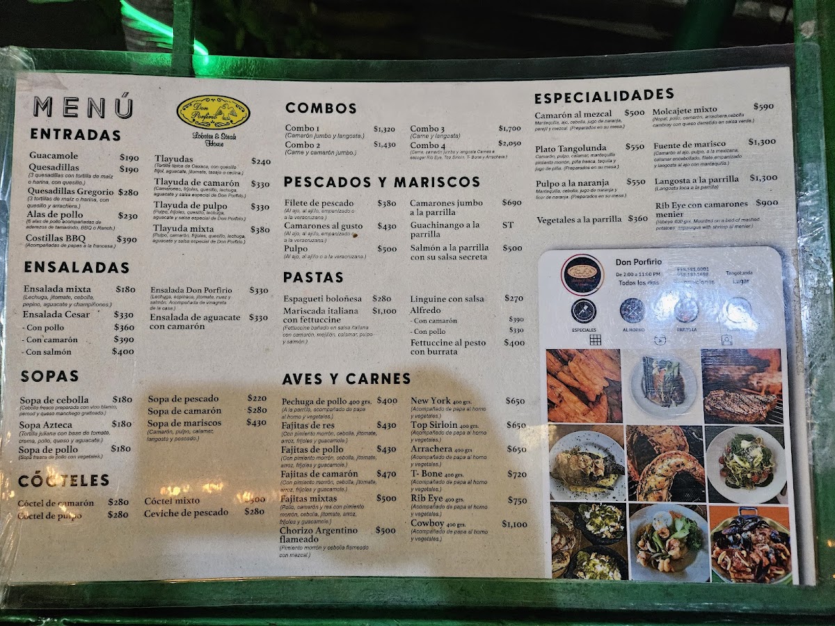 Don Porfirio Lobster & Steak House - 1