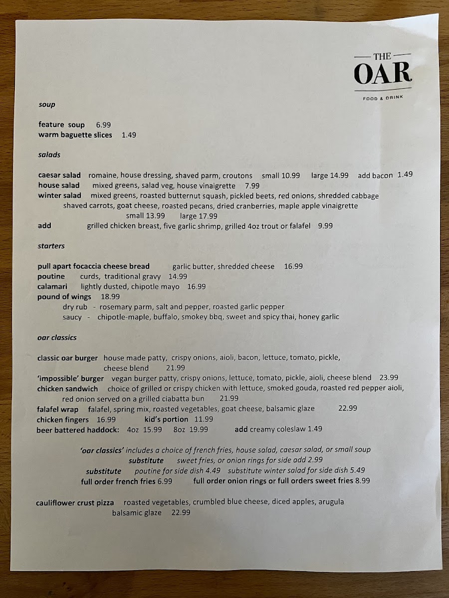 The Oar Restaurant - 8