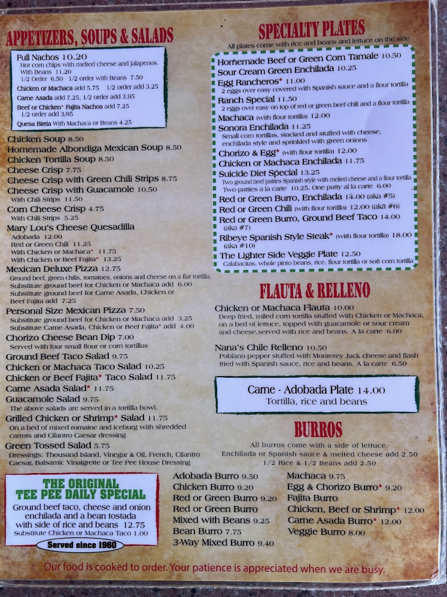 Tee Pee Mexican Food - 1
