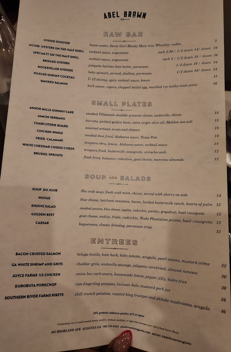 Abel Brown Southern Kitchen & Oyster Bar - 8