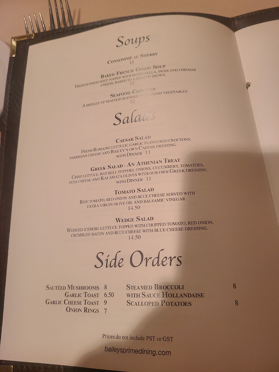 Bailey's Restaurant - 4