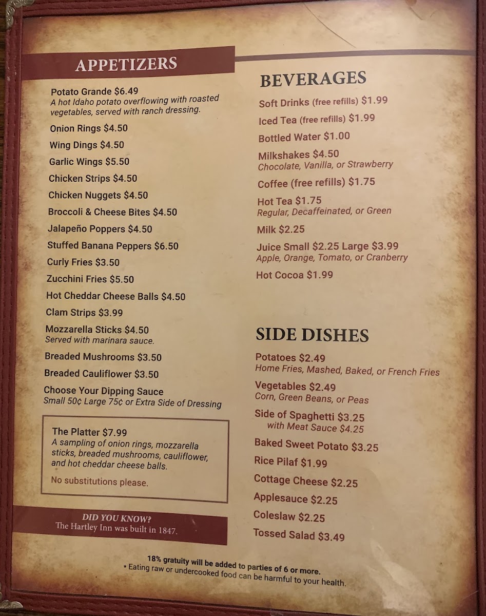 Hartley Inn Restaurant - 7