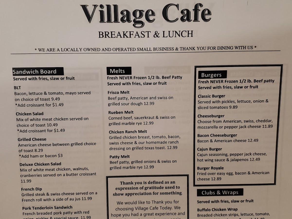 Village Cafe Breakfast & Lunch - 8