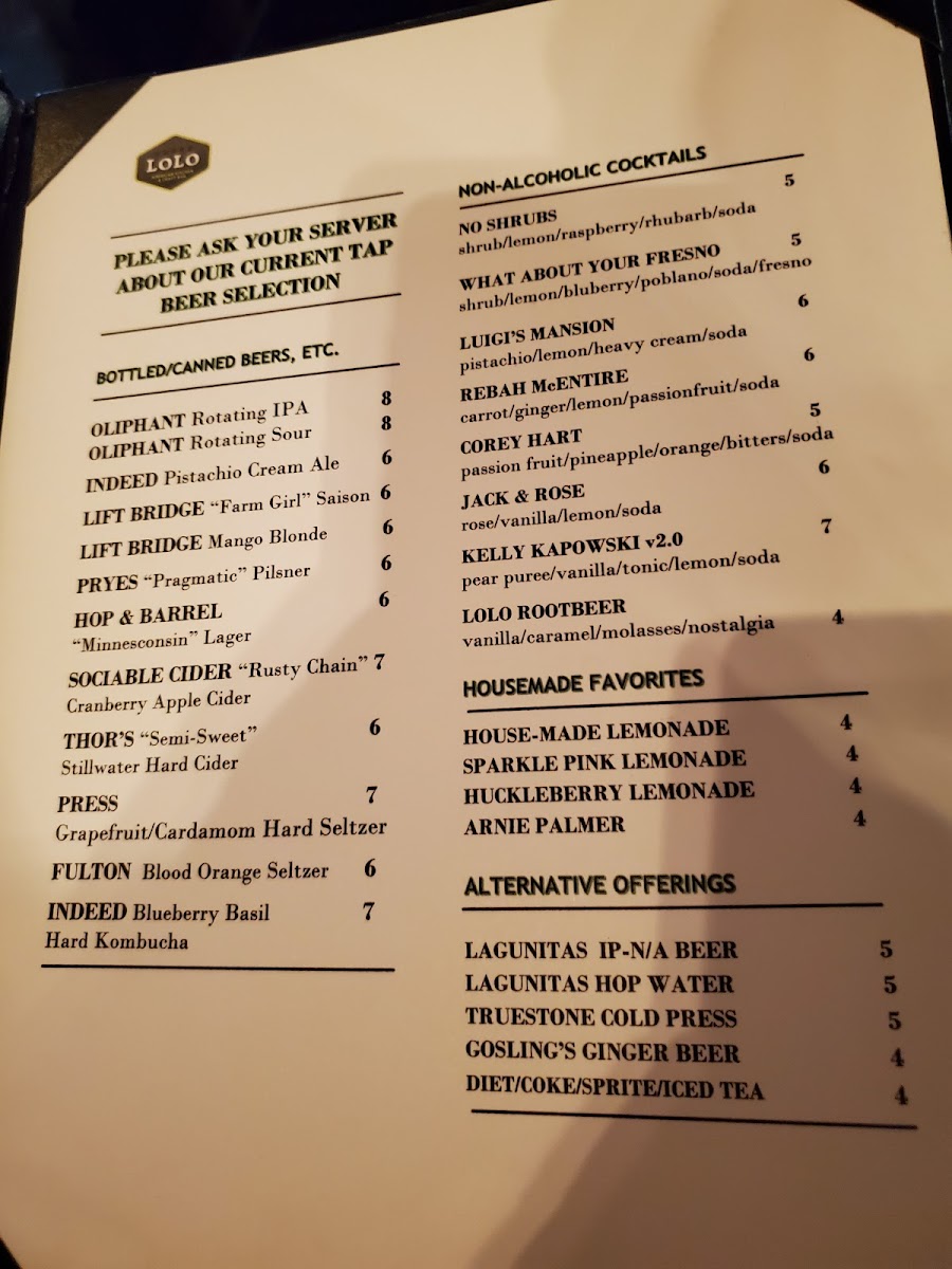 LoLo American Kitchen and Craft Bar - 9