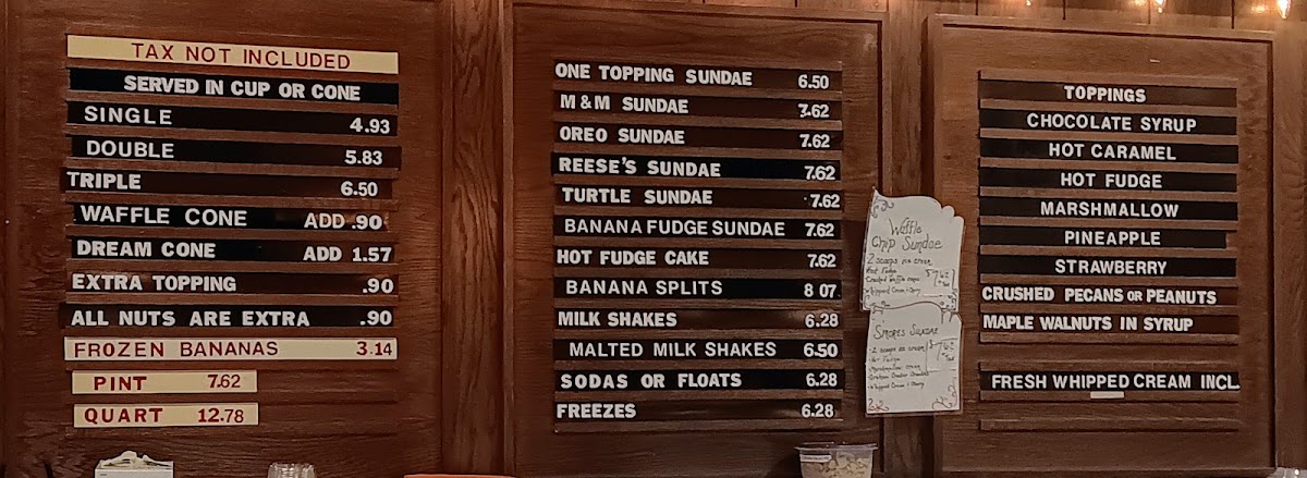 Kirk's 1890 Ice Cream Parlor - 1