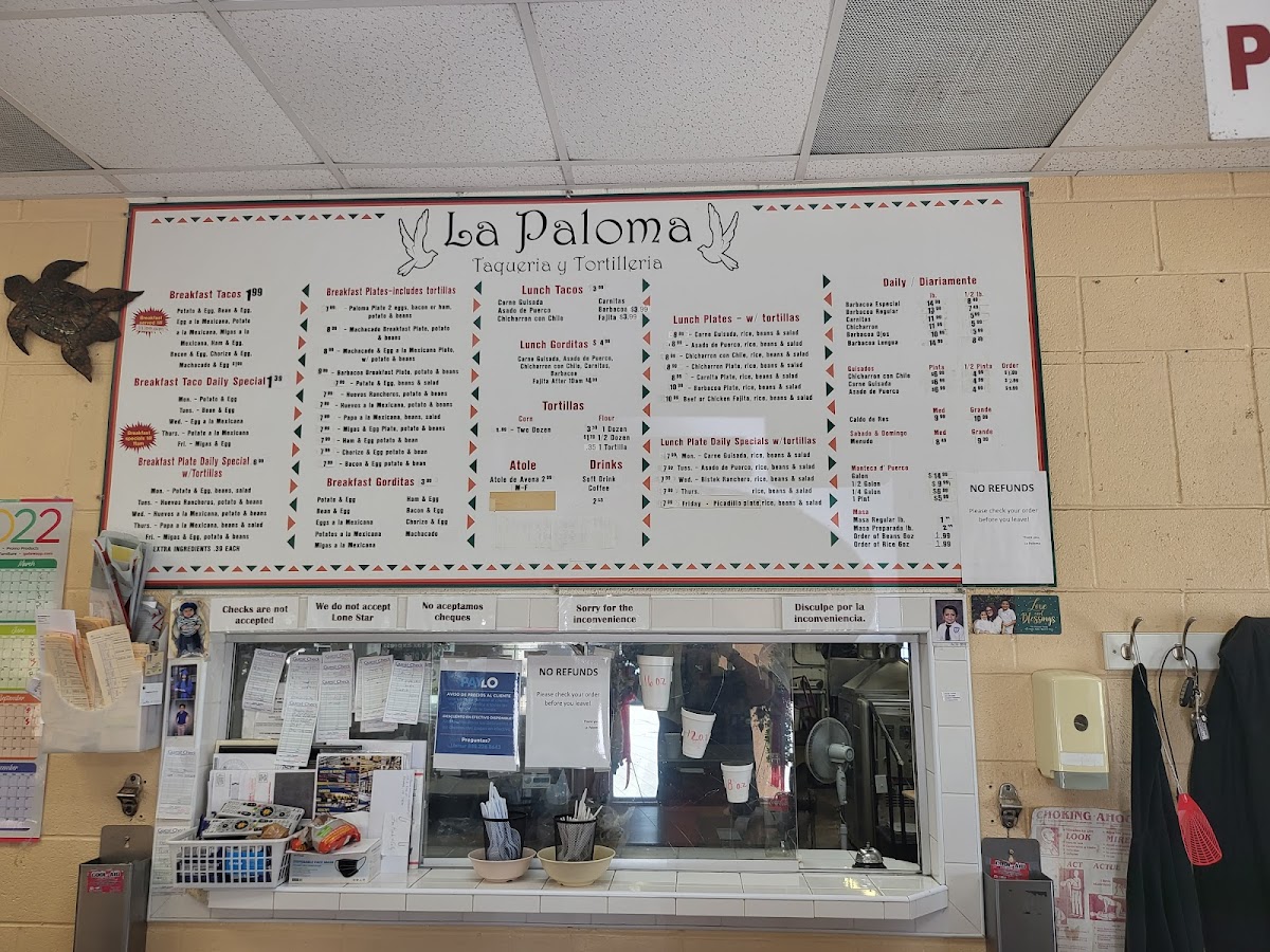 La Paloma Taqueria-Tortilleria - 4