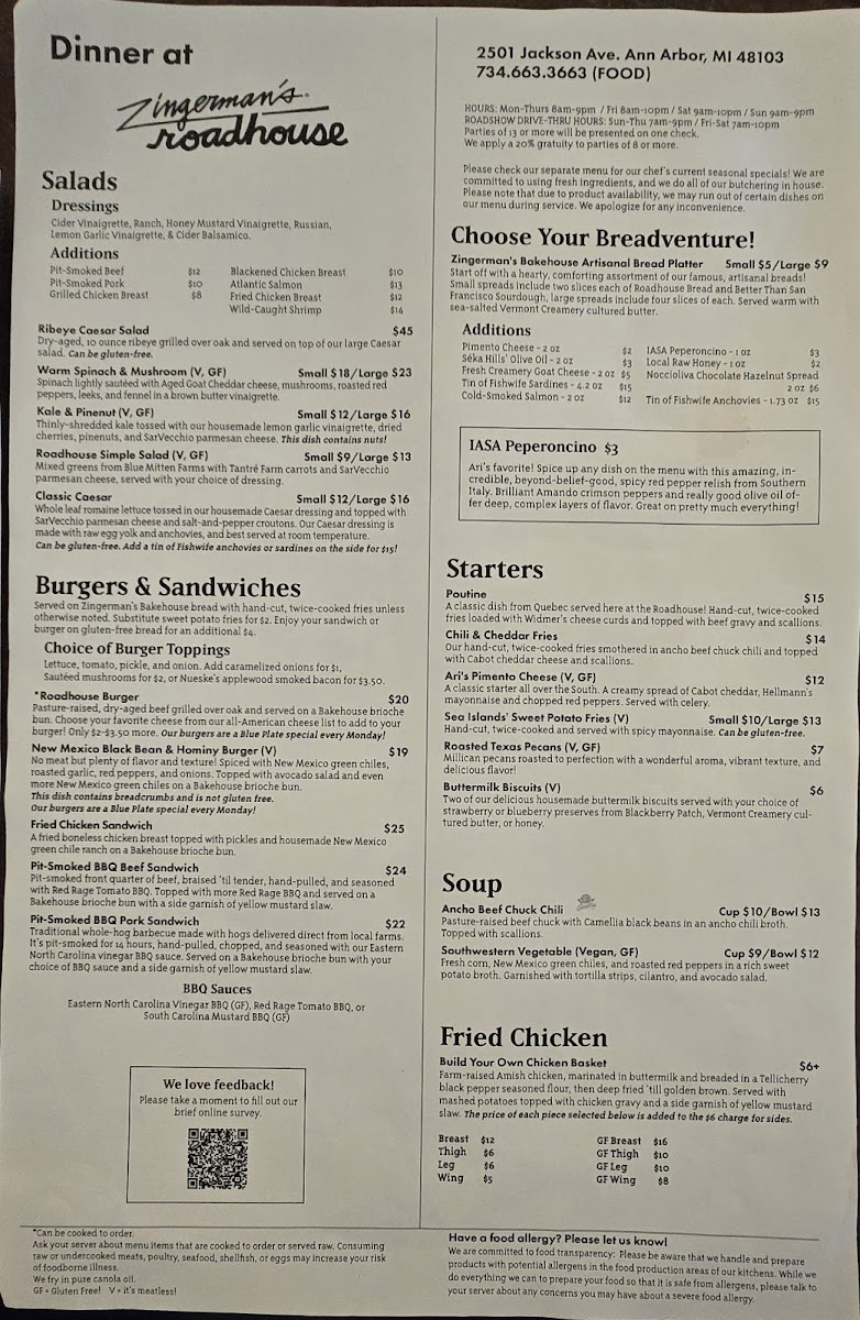 Zingerman's Roadhouse - 4