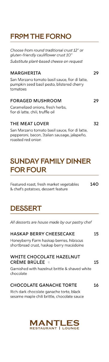 Mantles Restaurant & Lounge - 3