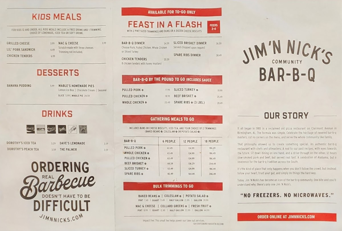 Jim 'N Nick's Bar-B-Q - 3