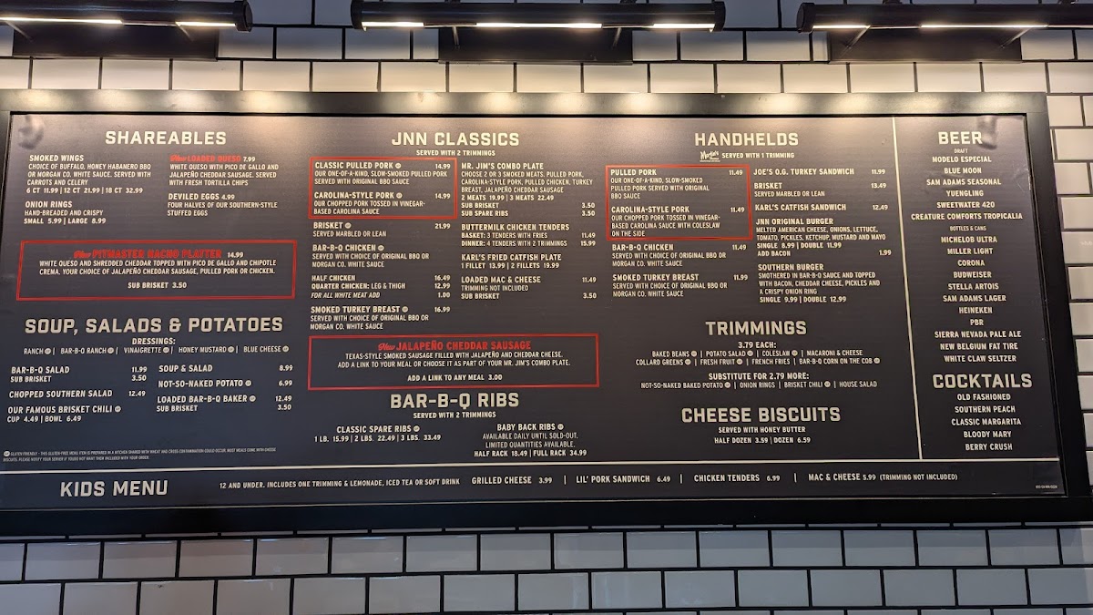 Jim 'N Nick's Bar-B-Q - 5