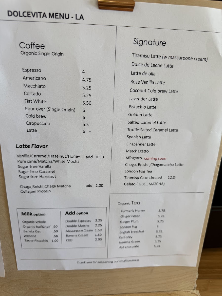 Dolcevita Coffee - 1